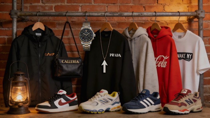 CNFans streetwear haul — Prada hoodie, Nike sneakers, hoodies